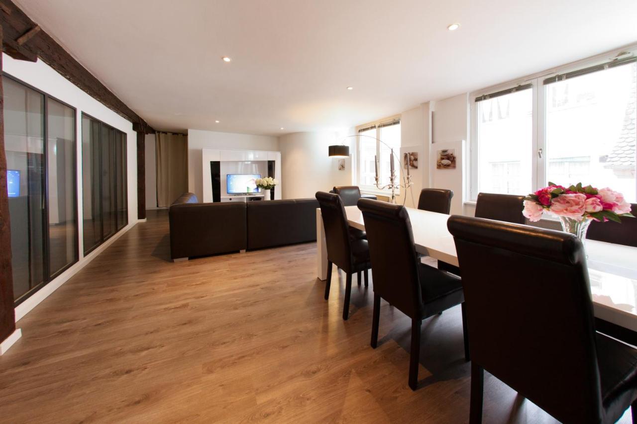 Le Corbeau - Grand Appartement Strasbourg Centre, Calme ภายนอก รูปภาพ
