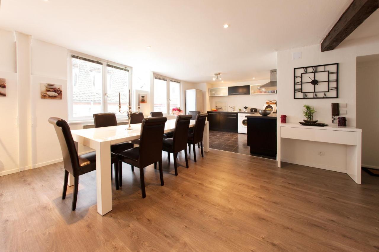 Le Corbeau - Grand Appartement Strasbourg Centre, Calme ภายนอก รูปภาพ